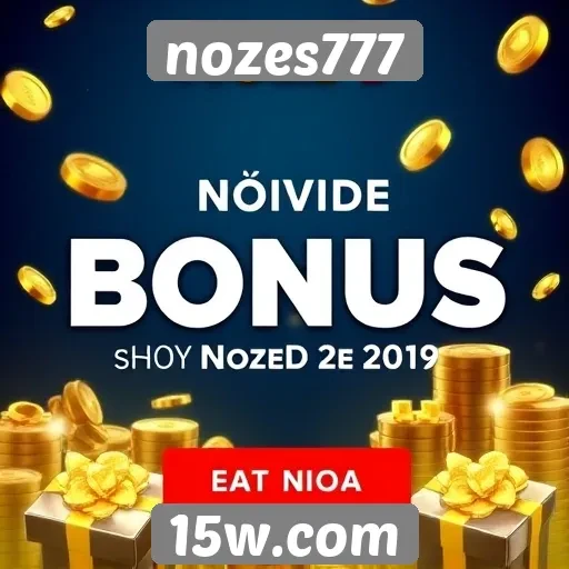 Novidades no sistema de bônus do nozes777