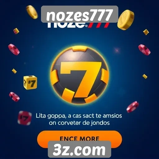 nozes777 apresenta novos jogos e promoções para jogadores
